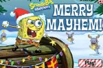 Игра Боб Губка защищается снежками (Merry Mayhem SpongeBob Game) Игра Боб Губка защищается снежками (Merry Mayhem SpongeBob Game)